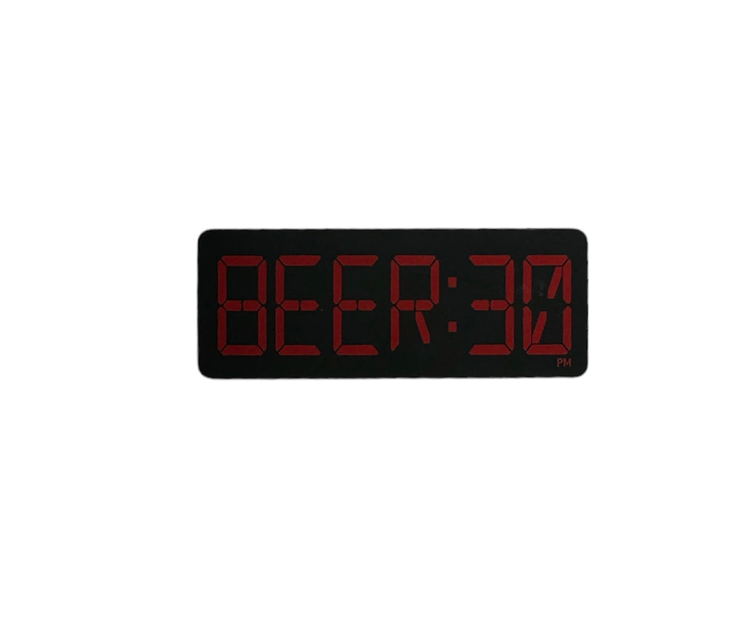 Beer:30 Sticker