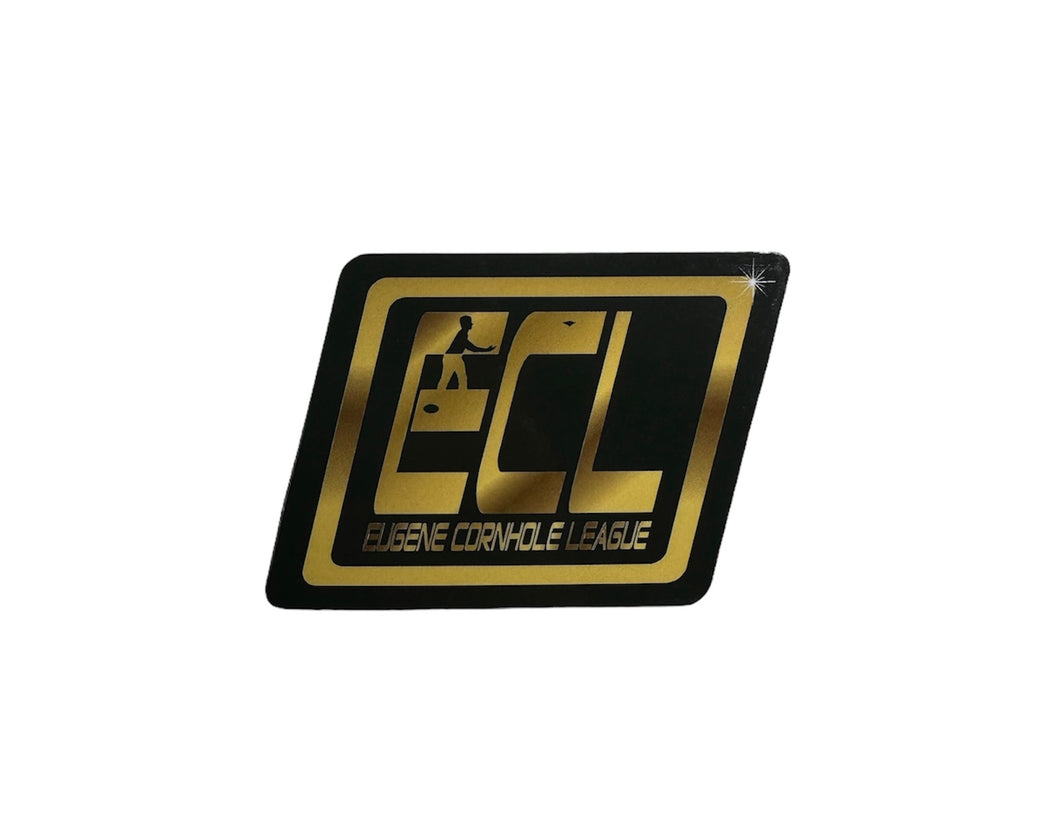 Gold ECL Sticker
