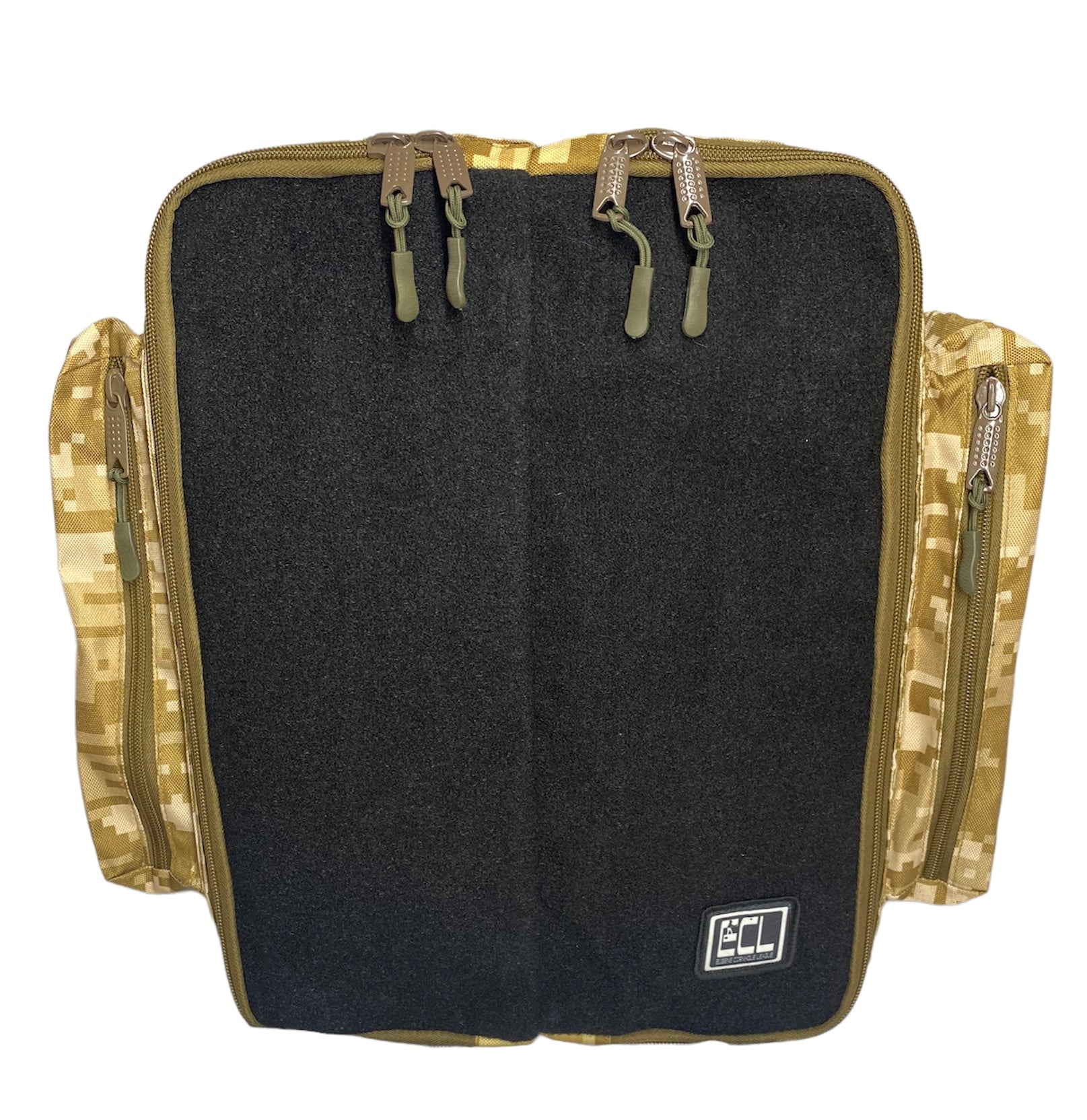 thumbnail image 2 of Send It Cornhole Association Backpack – Holds 6 Sets + SICA Kit Bag & Pull Cart – Black 2 of 4